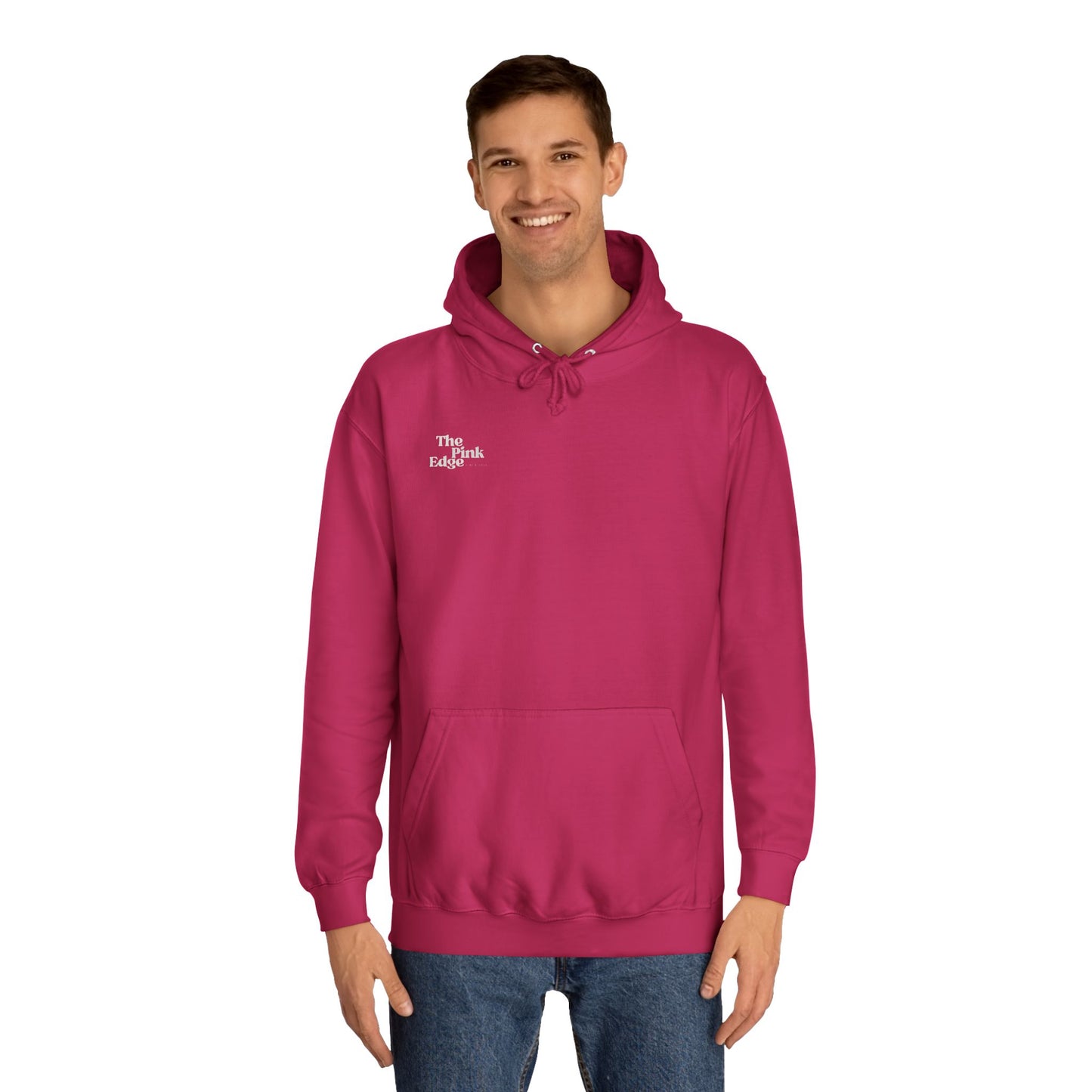 The pink edge Hoodie