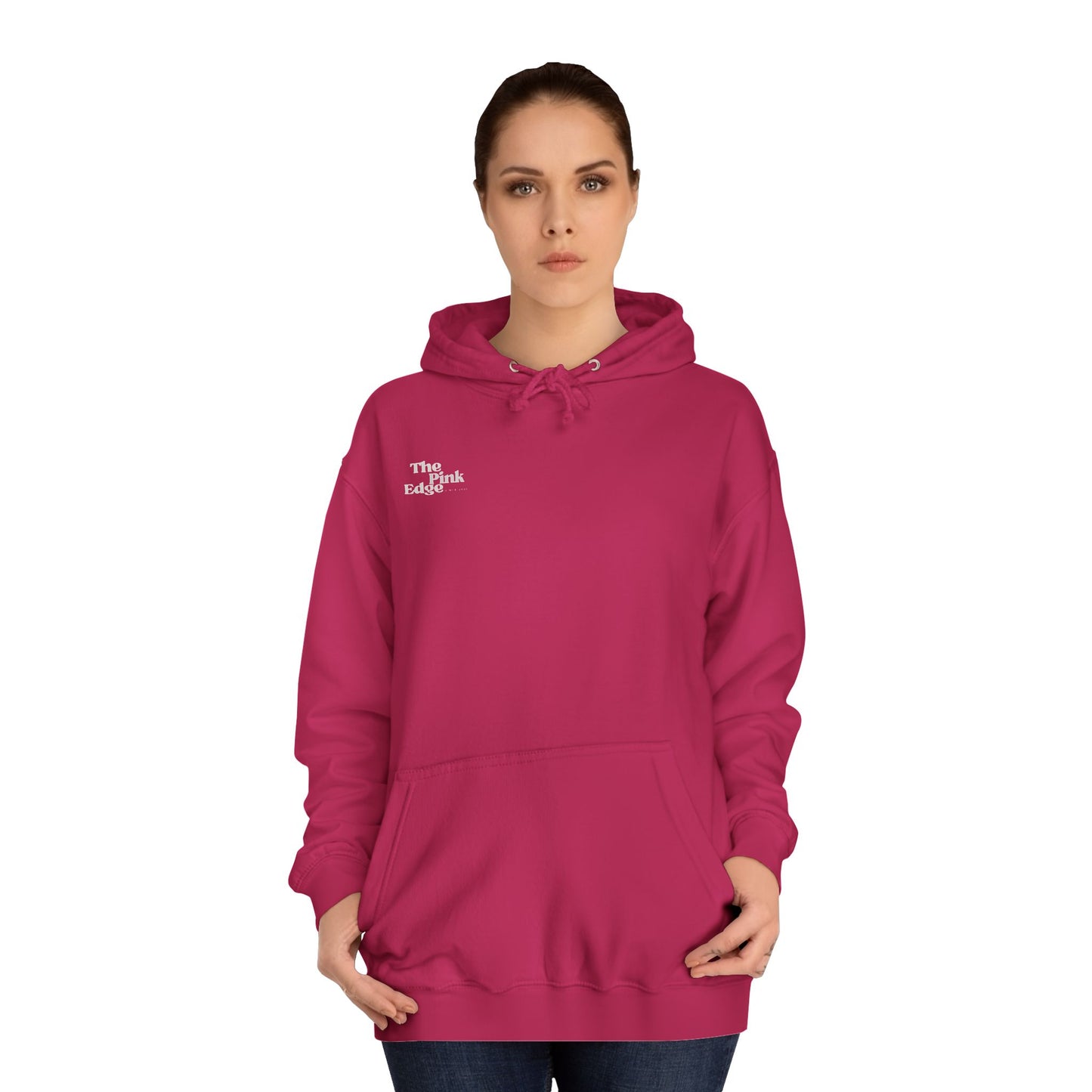 The pink edge Hoodie